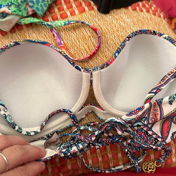 LULI FAMA REBELDIA CUT OUT UNDERWIRE TOP medium - Picture 9 of 11